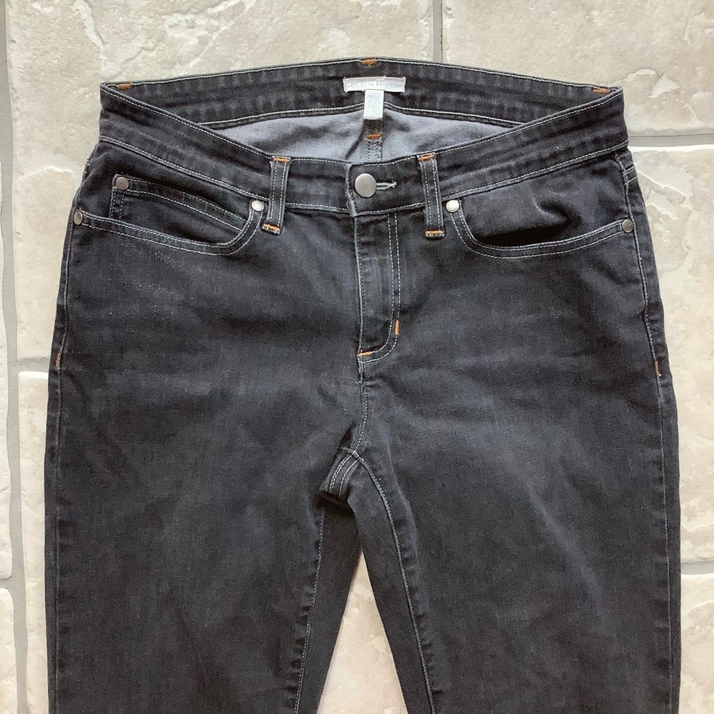 Eileen Fisher Gray Jeans Size 8